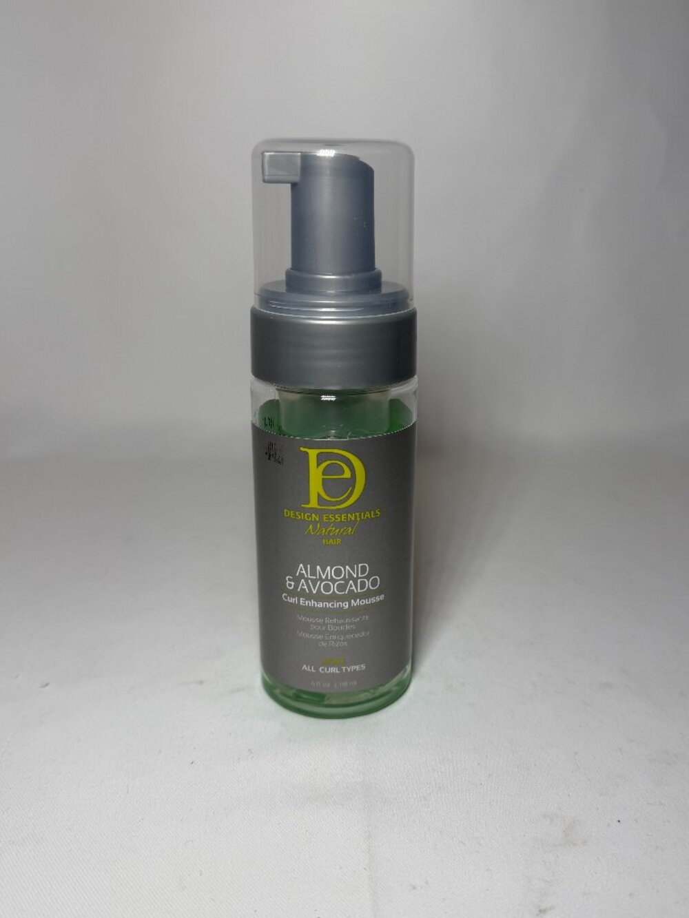 Design Essentials Natural Hair Almond & Avocado Curl Enhancing Mousse 4 oz New